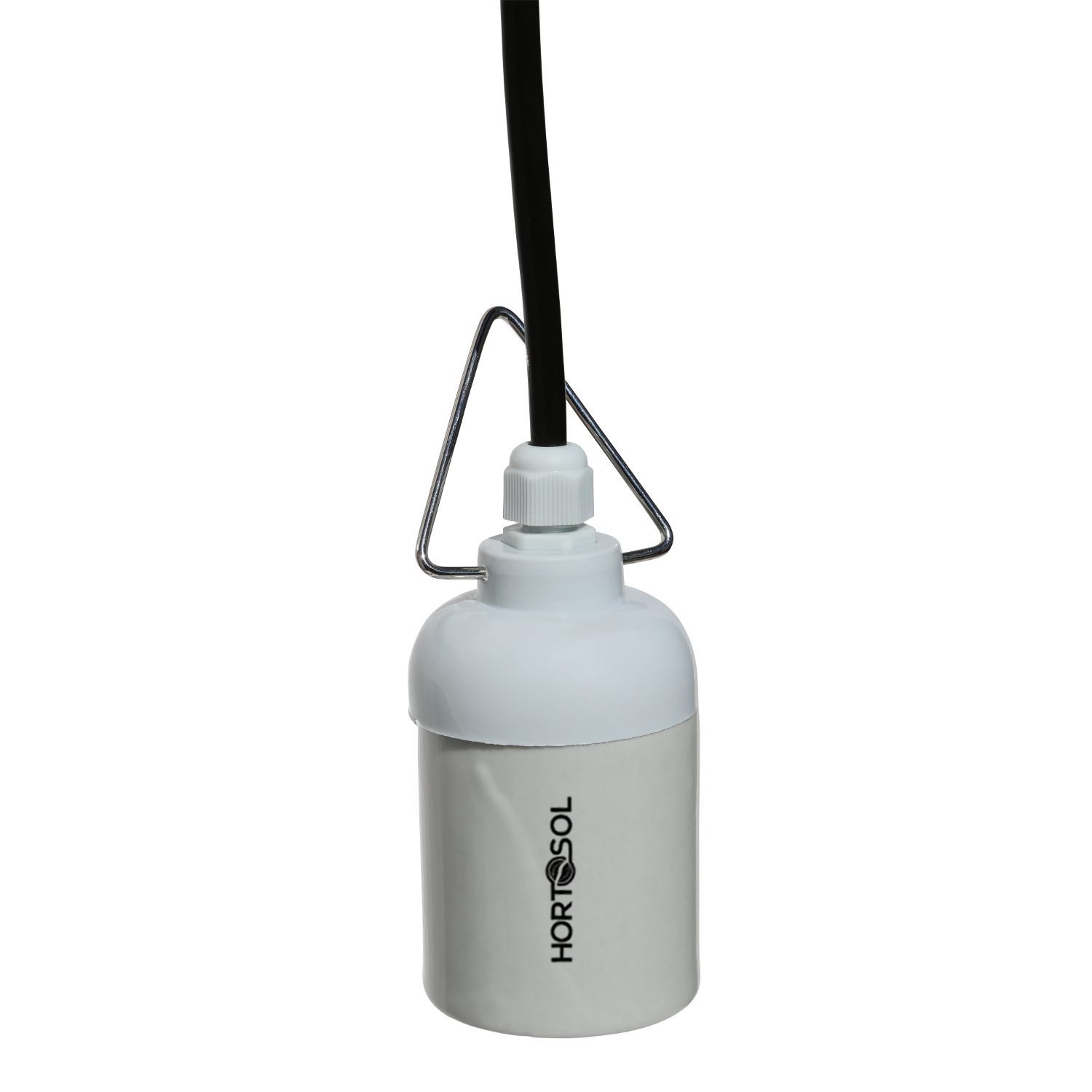 Hortosol E40 Lampen Aufhänger Fassung 4m verkabelt Details7